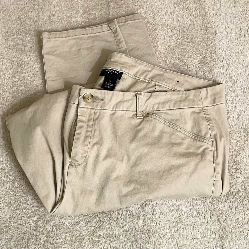 Lane Bryant Khaki Pants